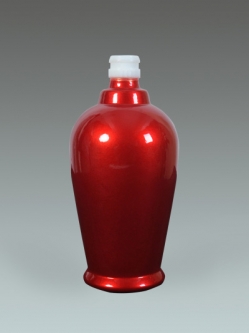 喷釉光瓶