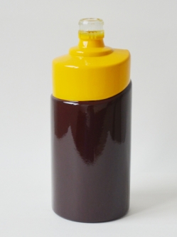 黑龙江异形喷釉烤花瓶